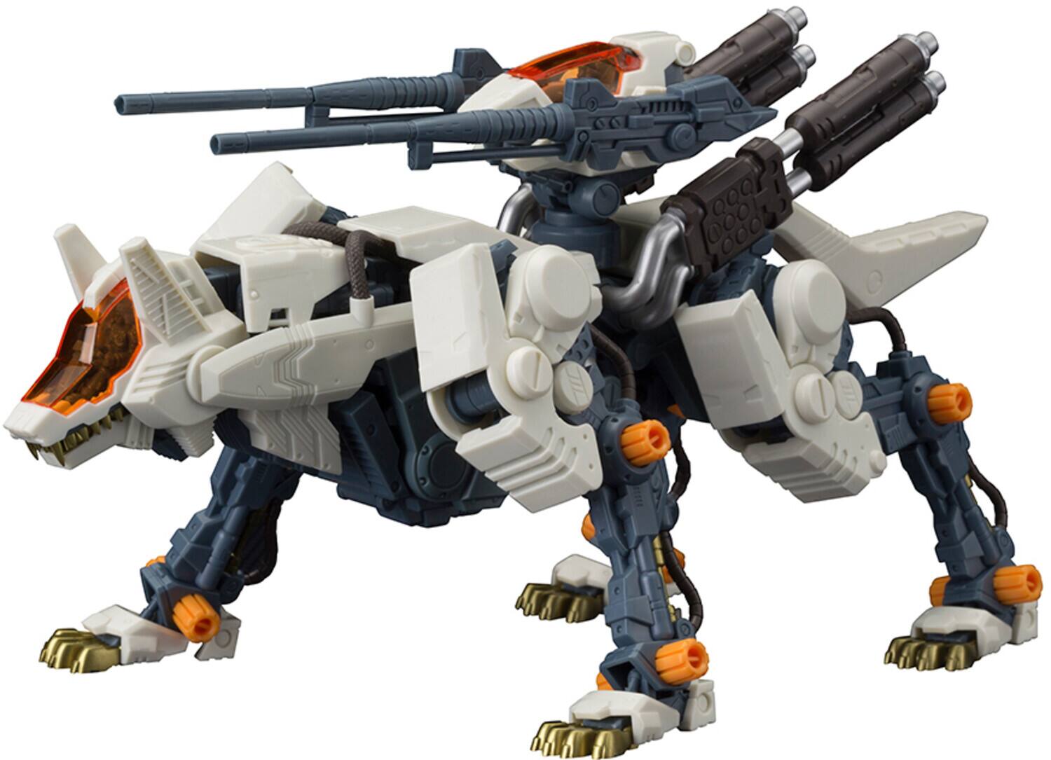 Front. PopMarket - Kotobukiya - Zoids - RZ-009 Command Wolf AC & LC Marking Plus Version Model Kit  - COLLECTABLES - Multicolor.
