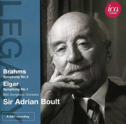 Adrian Boult - Legacy: Sir Adrian Boult Conducts Brahms & Elgar  - COMPACT DISCS