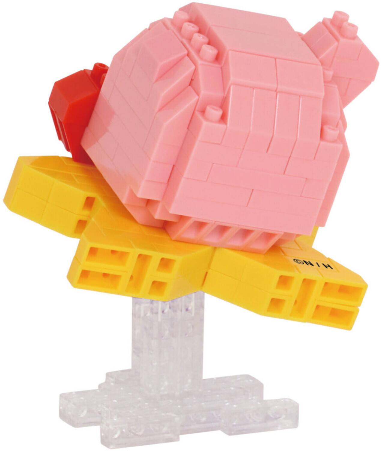 Alt View 2. Bandai - Nanoblock - Kirby - Character Collection - Kirby Building Kit   - COLLECTIBLES - Multicolor.