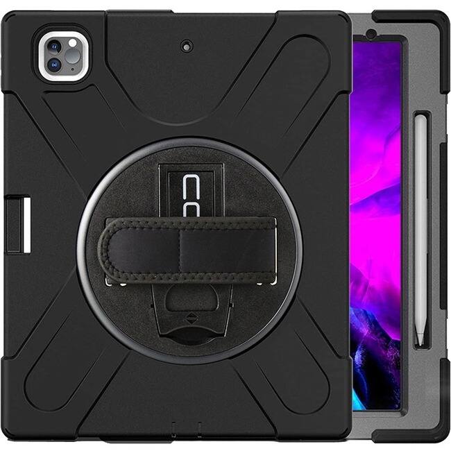 Front. CODi - CODi Rugged Case for iPad Pro 11" (4th, 3rd, 2nd, and 1st Generation) - Heavy duty, shock absorbing protection with - Black.
