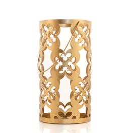 Star Wars - Stamped Lantern | Rebel Symbol Clusters | 11.5 Inches Tall - Gold