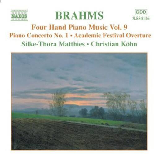 J. Brahms - Four Hand Piano Music 9   - COMPACT DISCS [CD]