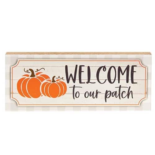 BreeBe - *Welcome to Our Patch Pumpkins Block - Multicolor