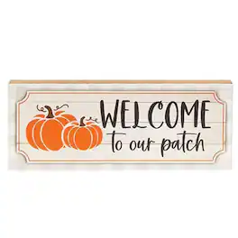 BreeBe - *Welcome to Our Patch Pumpkins Block - Multicolor