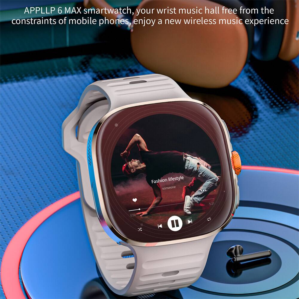 APPLLP 6 MAX smartwatch, your wrist music hall free from the constraints of mobile phones, enjoy a new wireless music experience

Fashion lifestyle someone
5:21
0:58