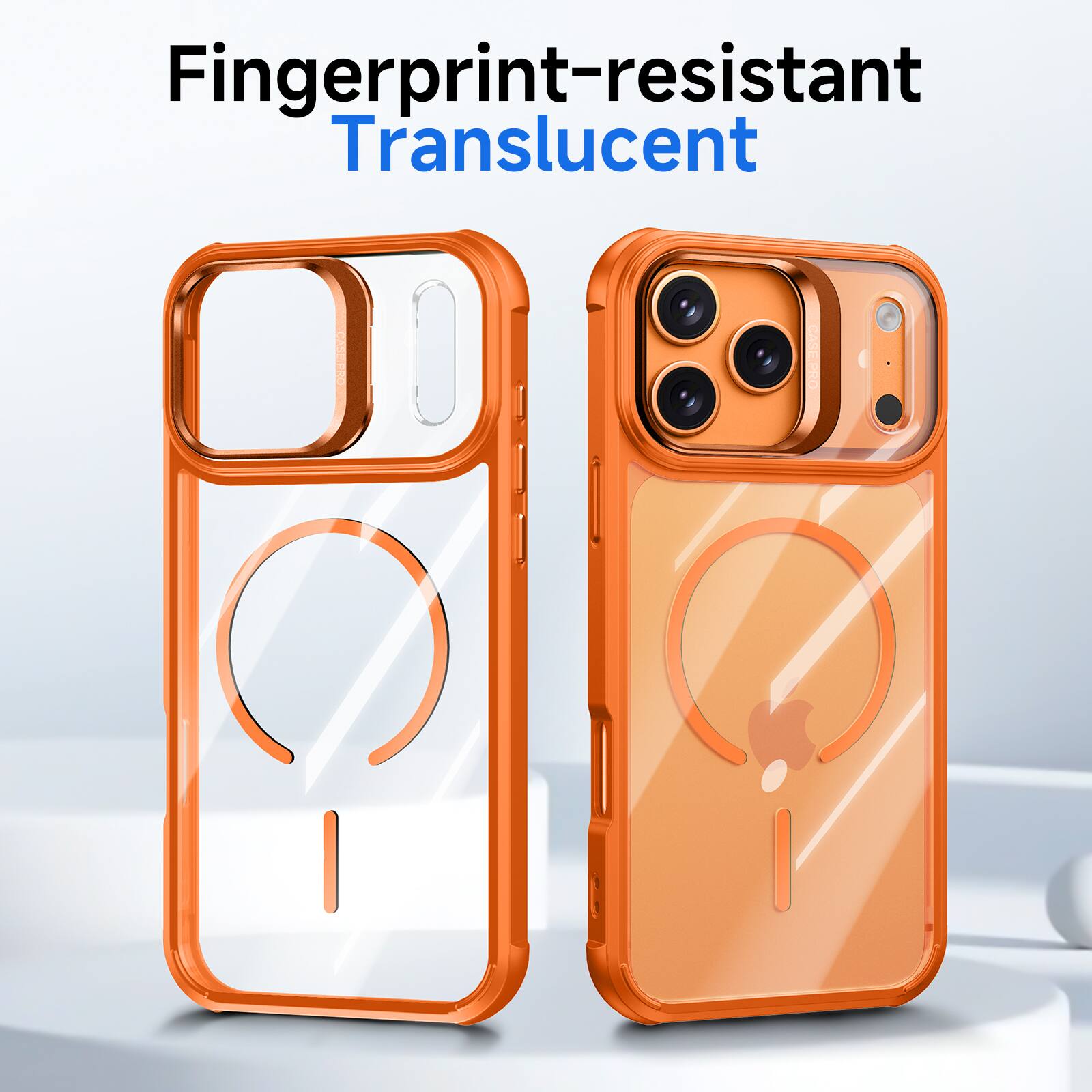 Fingerprint-resistant Translucent