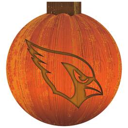 Fan Creations - Arizona Cardinals 12'' Pumpkin Sign - Orange