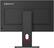 Back. Lenovo - Lenovo ThinkVision 24" FHD IPS, Anti-Glare, Flicker-Free, VESA Mount (100mm), VGA, HDMI & w/DKZ Hub, Black Color - Black.