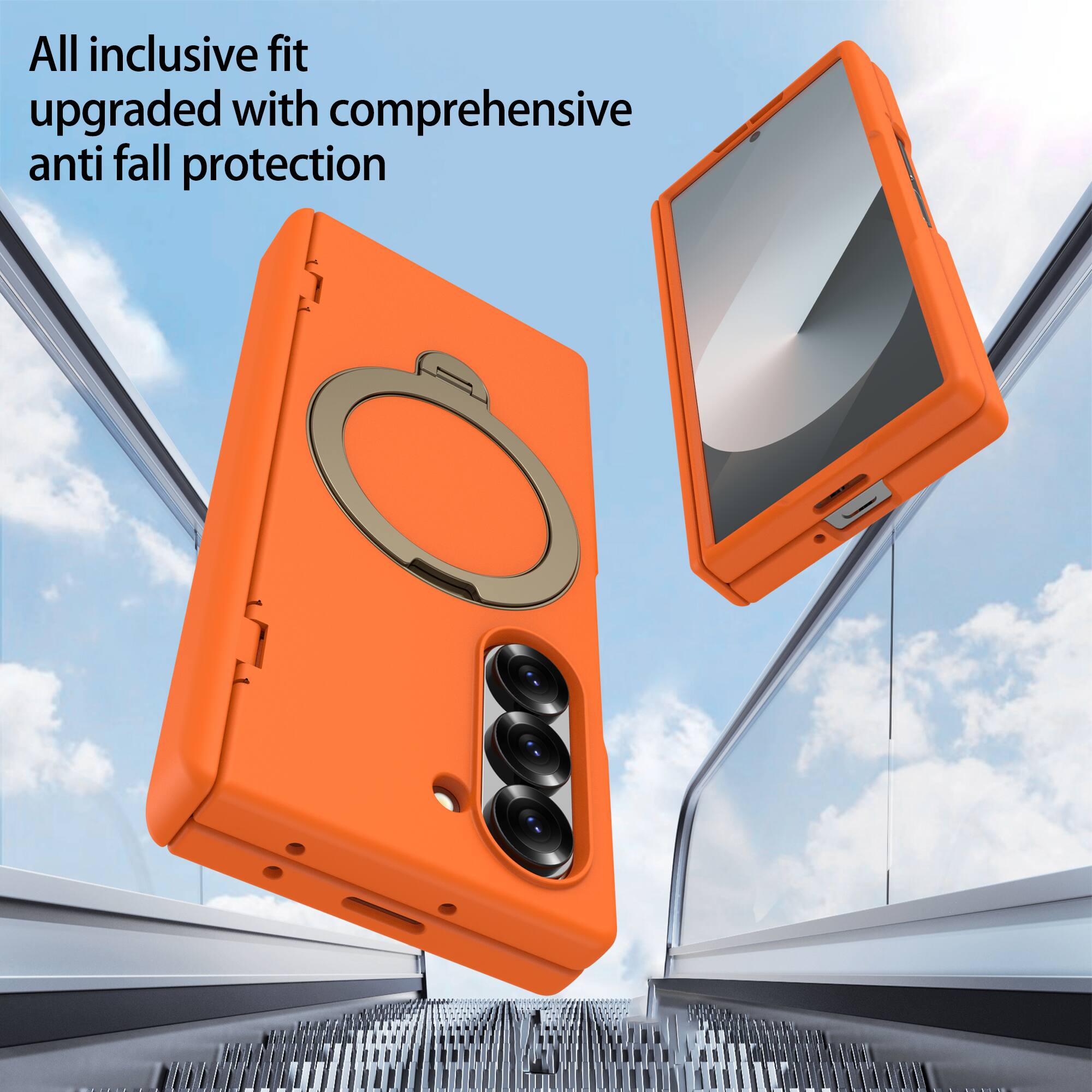 All inclusive fit upgraded with comprehensive anti fall protection