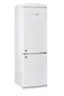 Angle. Unique Appliances - Classic Retro 23.8 in 11.7 cu. ft. Frost Free Retro Bottom Freezer Refrigerator ENERGY STAR - Marshmallow White.