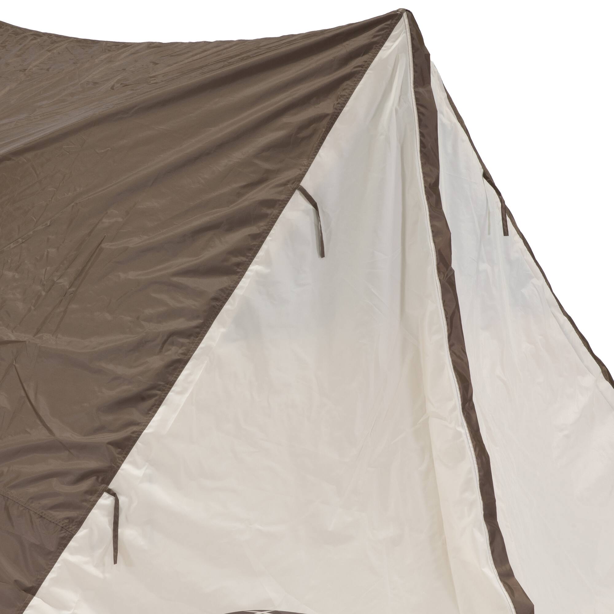 Alt View 7. Clam - CLAM Quick-Set Apex 8 x 8 Ft Portable Outdoor A-Frame Hiking Camping Tent, Brown - Brown.