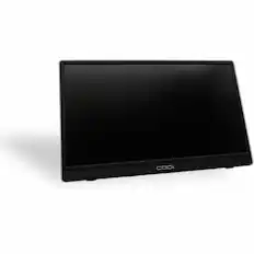 Front. CODi - CODi 15.6" Portable Full HD Monitor with Kickstand & Power Delivery - Boost productivity anywhere with CODi's ultra-slim - Black.