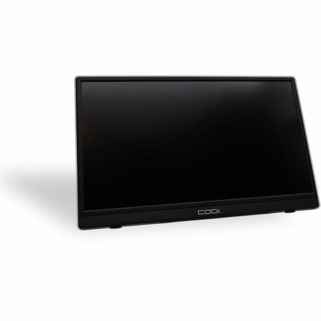 CODi - 15.6" Portable Full HD Monitor with Kickstand & Power Delivery - Boost productivity anywhere with CODi's ultra-slim - Black