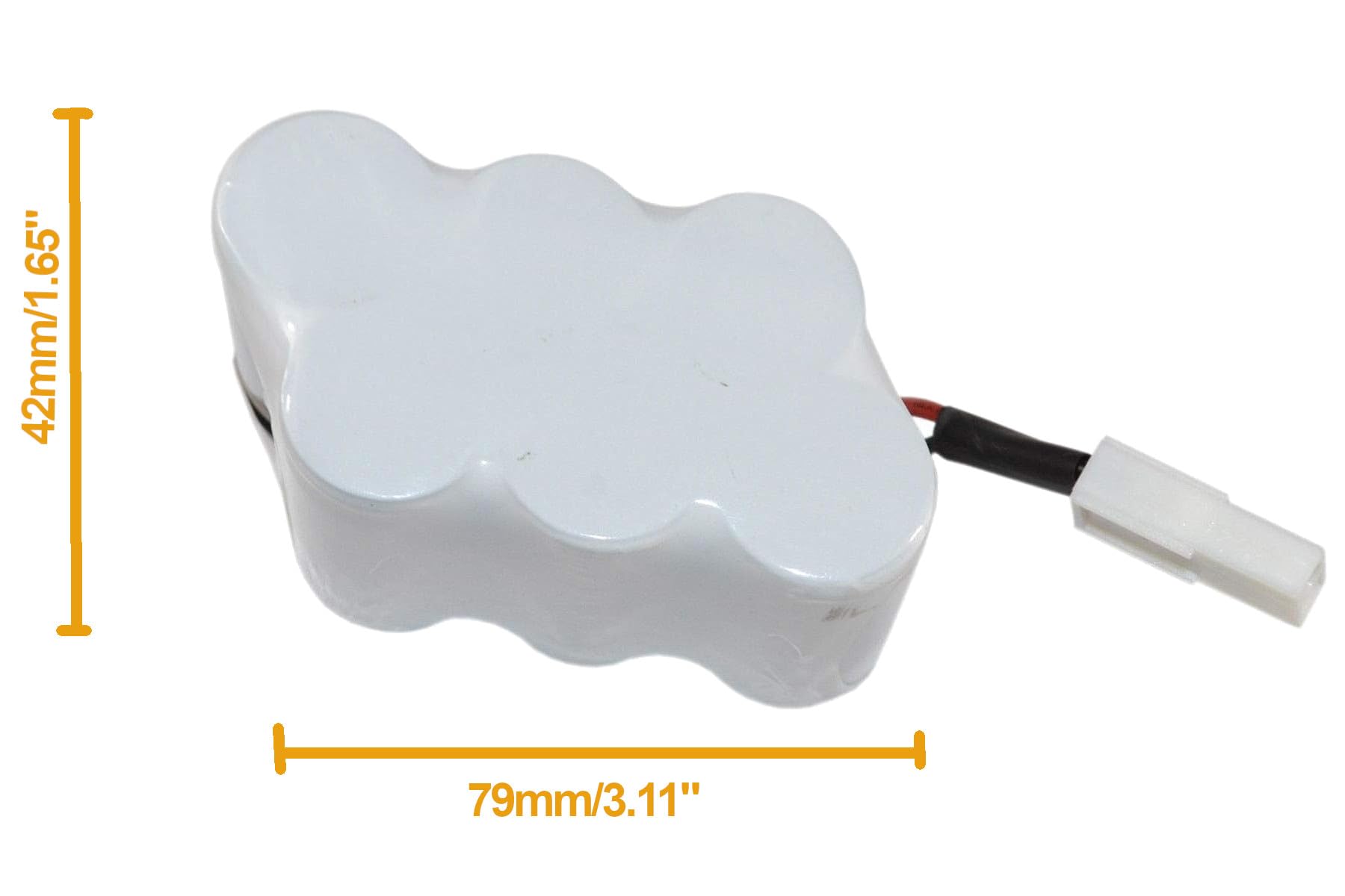 42mm/1.65" x 79mm/3.11"