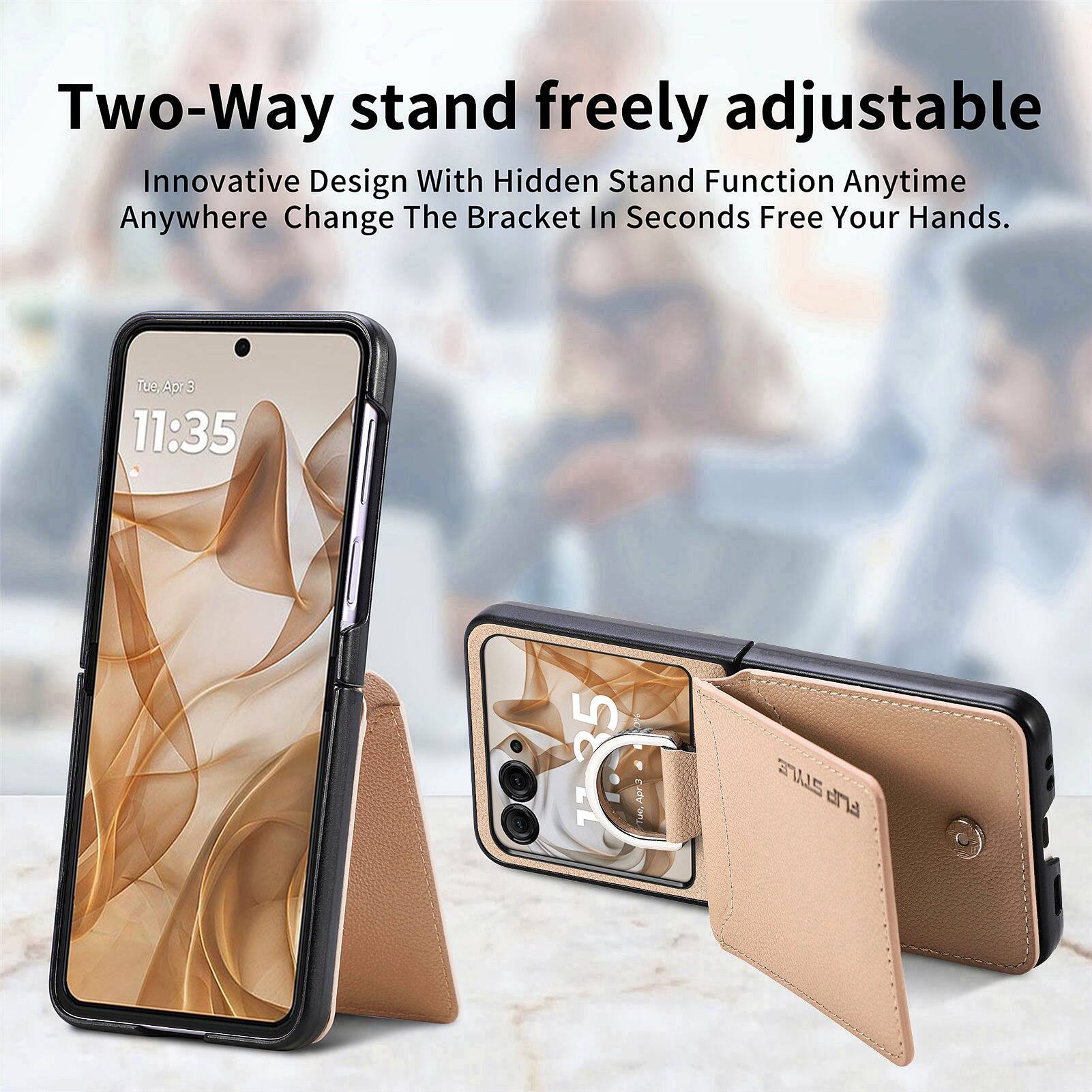 Two-Way stand freely adjustable  
Innovative Design With Hidden Stand Function Anytime Anywhere Change The Bracket In Seconds Free Your Hands.  

Tue, Apr 3  
11:35