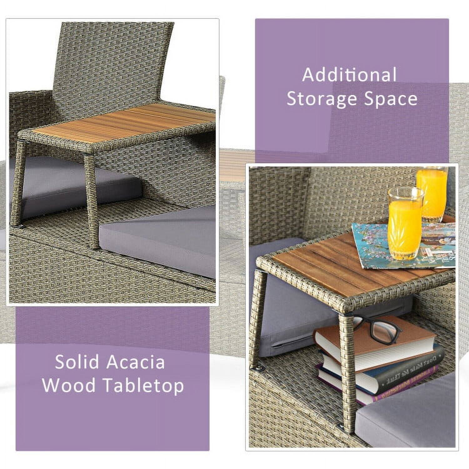 Additional Storage Space

Solid Acacia Wood Tabletop