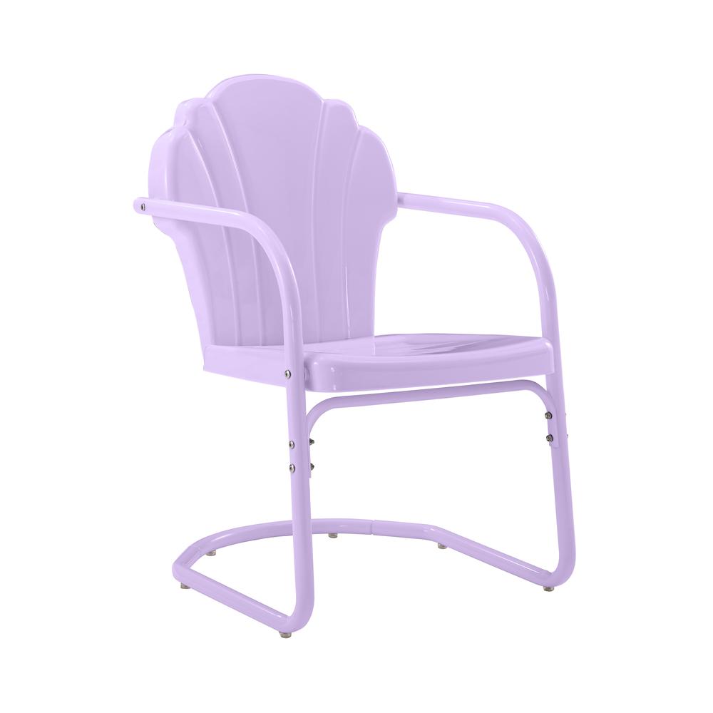 Crosley Furniture - Tulip 2Pc Retro Outdoor Chair Set - Purple