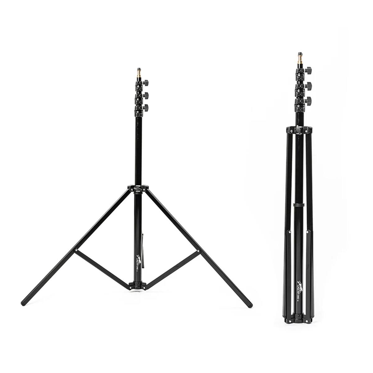 Front. CheetahStand - CheetahStand C10 3-Section Aluminum Stand, 2 Pack.