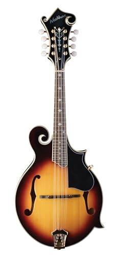 Alt View 3. Washburn - Washburn M3SWK-D M3SW Americana Series F-Style Mandolin, Tobacco Sunburst - Tobacco Sunburst.