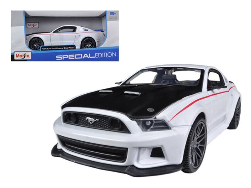 3+  
Maisto  
1:18 2016 Ford Mustang Street Racer  
SPECIAL EDITION