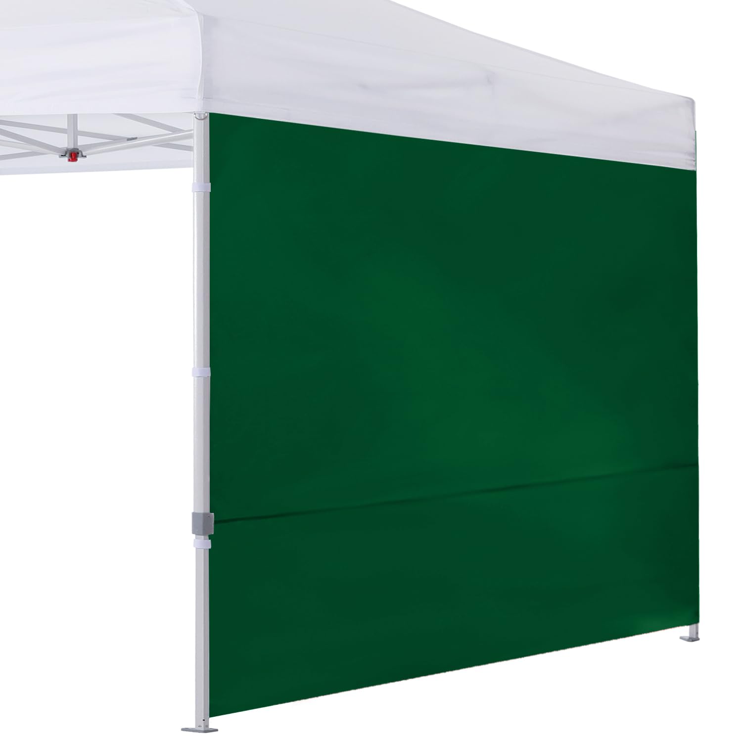 Paradigms Interiors - Instant Sunwall Sidewall For Pop Up Tent Only White - Forest Green-10x10