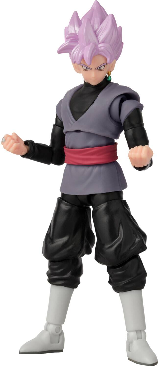 Alt View 4. Bandai - Bandai - Dragon Ball Super - Evolve - 5" Goku Black Super Saiyan Rose Action Figure   - Collectibles - Multicolor.