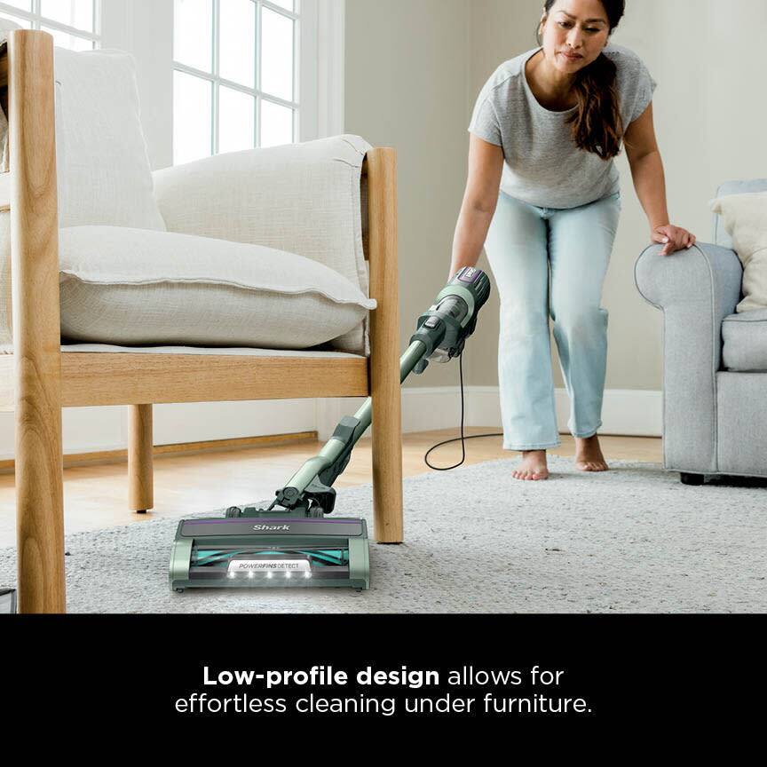 Shark POWERFINE DETECT  
Low-profile design allows for effortless cleaning under furniture.