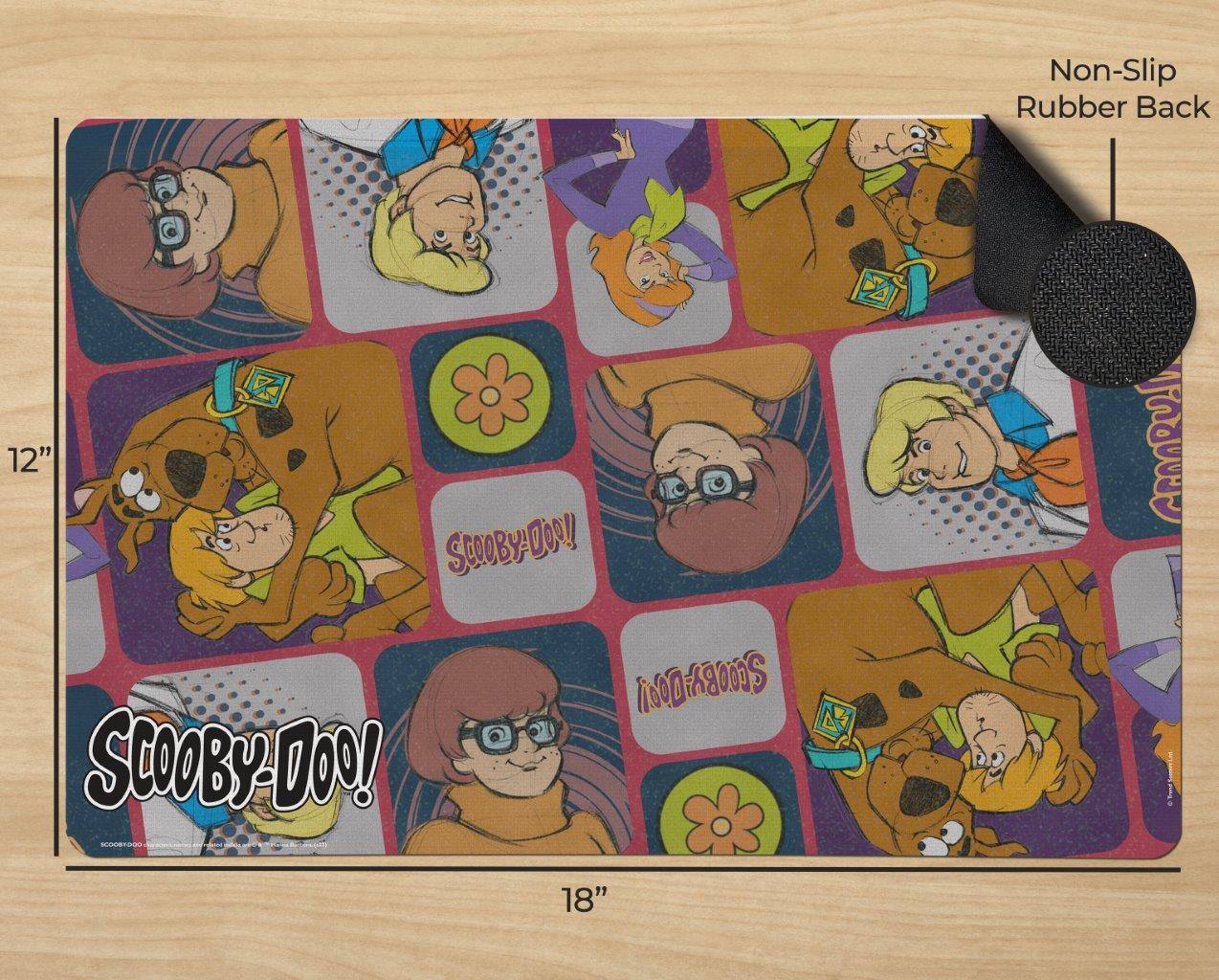 Non-Slip Rubber Back  
12" x 18"  
SCOOBY-DOO!  
SCOOBY-DOO!  
SCOOBY-DOO!  
DOO! OO GRAARU!