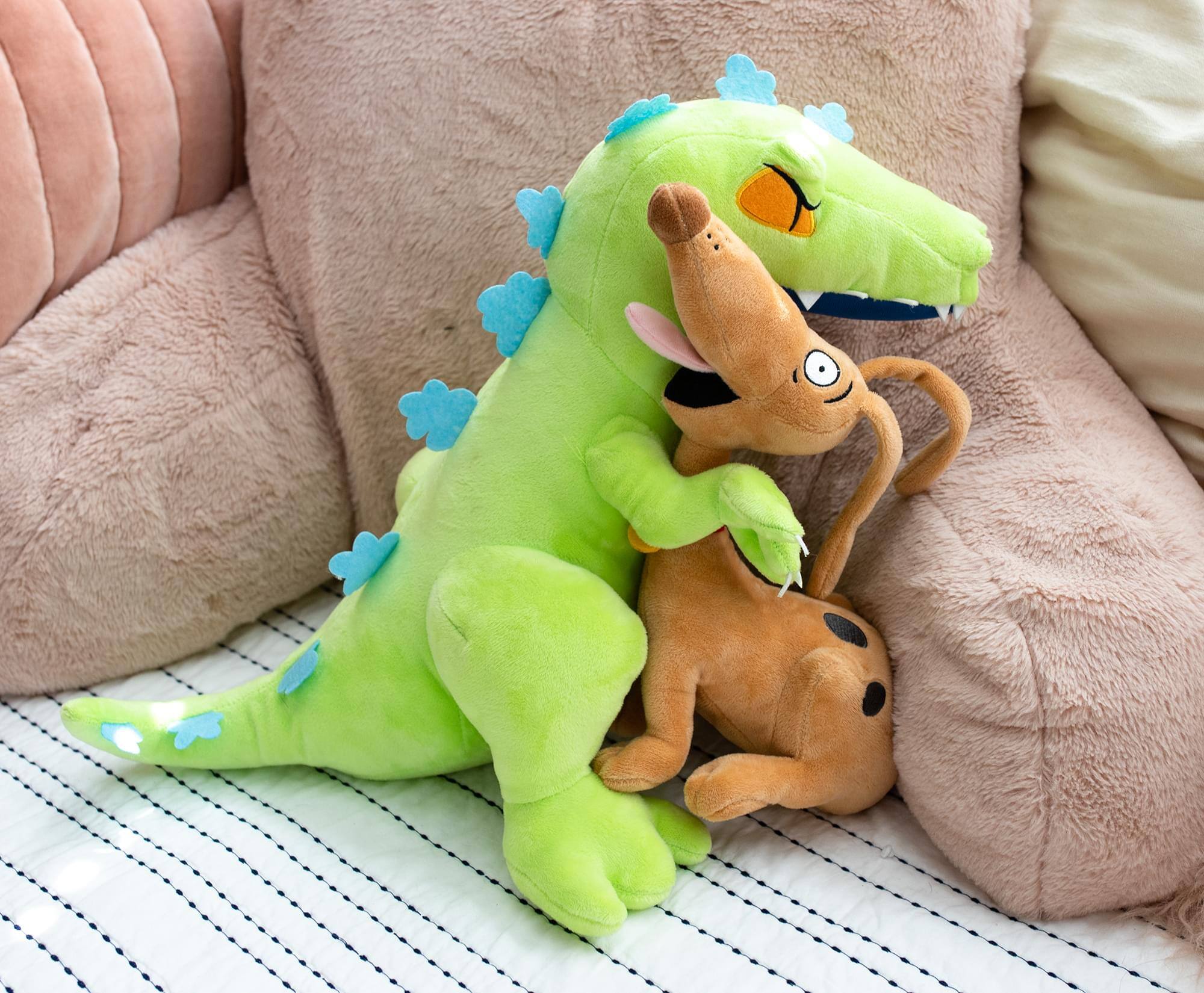 Alt View 4. Nickelodeon - Nickelodeon Rugrats 12-Inch Character Plush Toy | Spike - Brown.