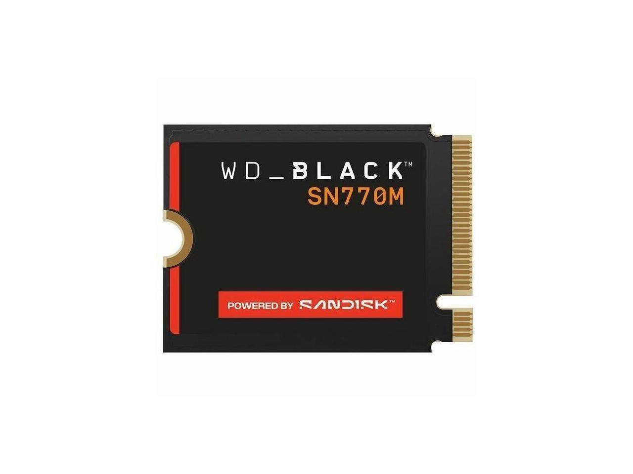 WD_BLACK™ SN770M POWERED BY SANDISK
