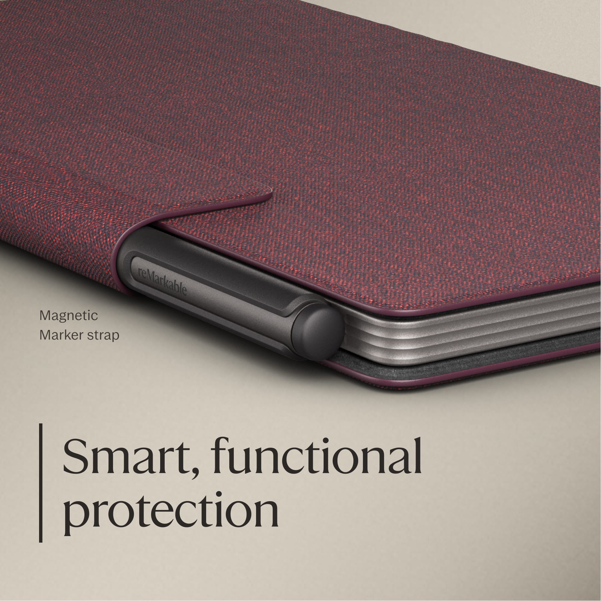 Magnetic Marker strap
Smart, functional protection