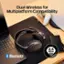 Dual Wireless for Multiplatform Compatibility - Bluetooth 2.4 GHz.