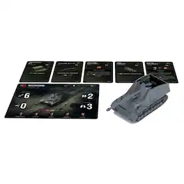 Battlefront Miniatures - World of Tanks: German Nashorn Expansion, Tabletop Game, Kids & Adults
