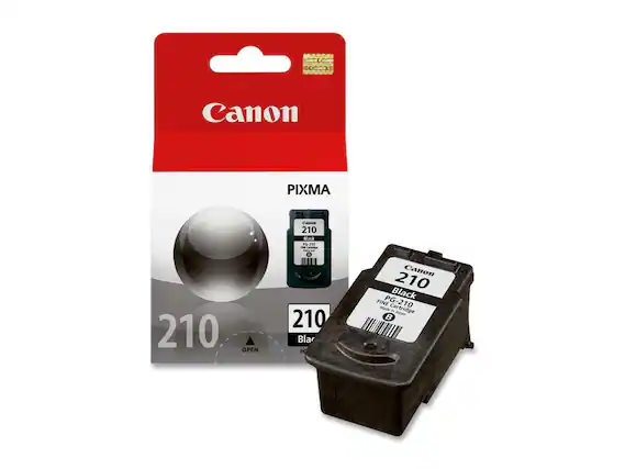 Canon PIXMA CAM 210 Black PG-210 - Lamin 210 OPEN H 210 Black PG Canon 210 Black FINE Made PG-210 Cartridge - Japan