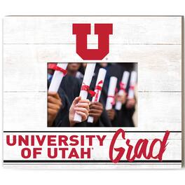 Jardine - Utah Utes 11'' x 13'' Grad Picture Frame - White