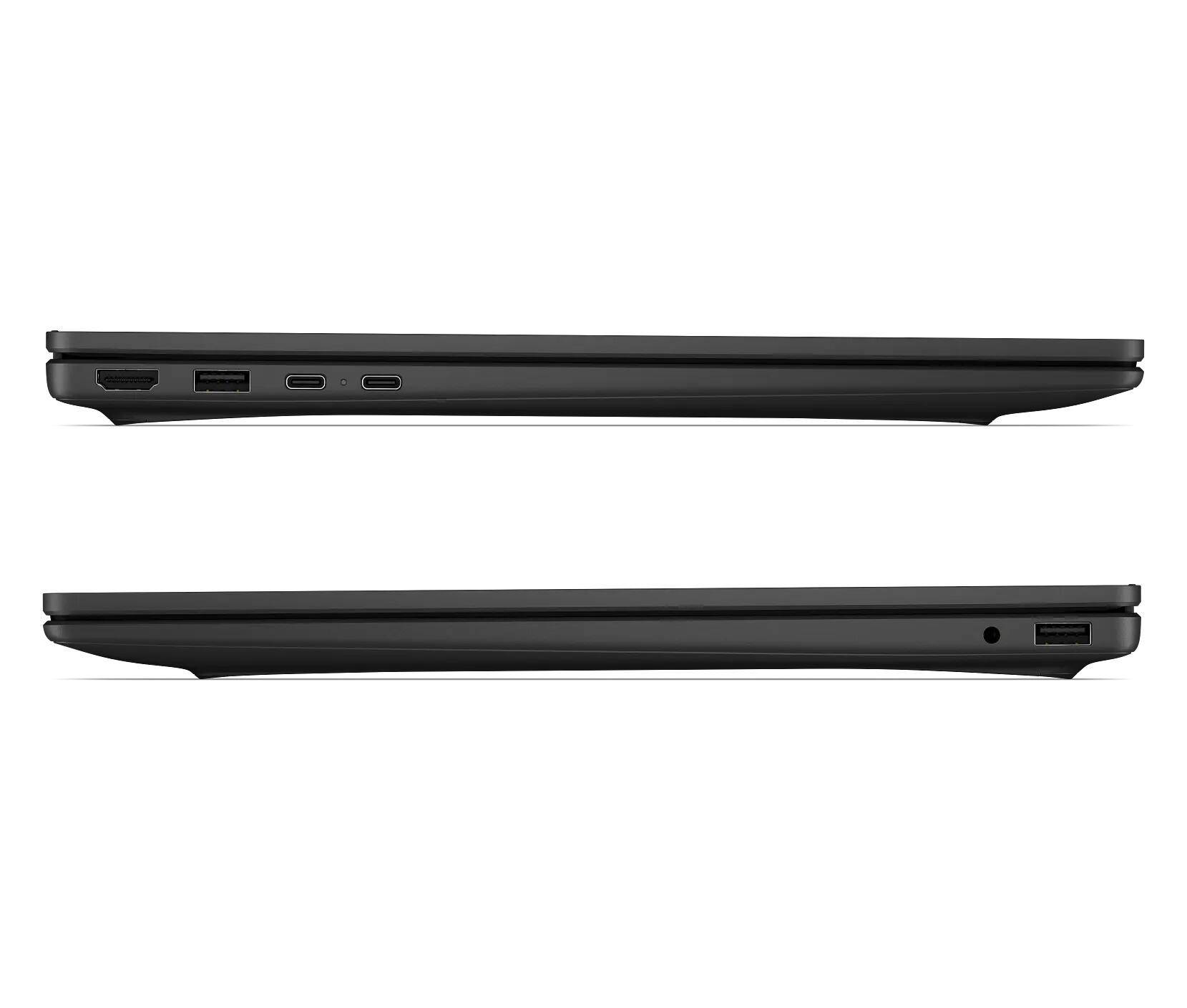 Alt View 3. HP - HP OmniBook 3 16" 2K Touchscreen Laptop - Intel Core Ultra 5 225U, 16GB RAM, 4TB SSD, Windows 11 Home, Mica Silver - Mica Silver.