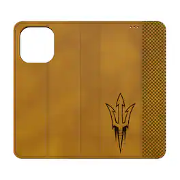 Keyscaper - NCAA - Arizona State Sun Devils iPhone Folio Case - 14 - Multicolor