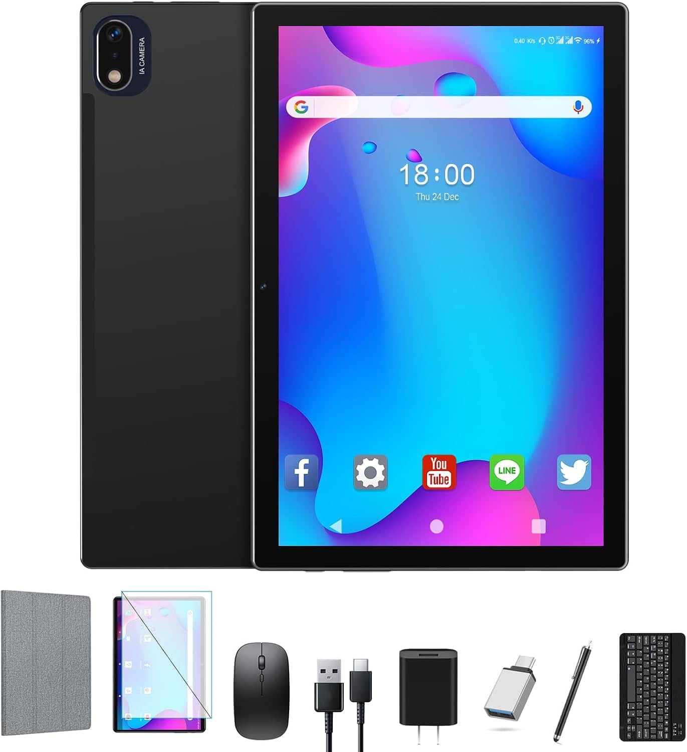 SUNTUNG - Android Tablet, 2026 Latest 10 inch Android Tablet, Octa-Core, 128GB 1TB Expansion, Gemini AI Tablets with Keyboard - Black price history on PriceWatchPro