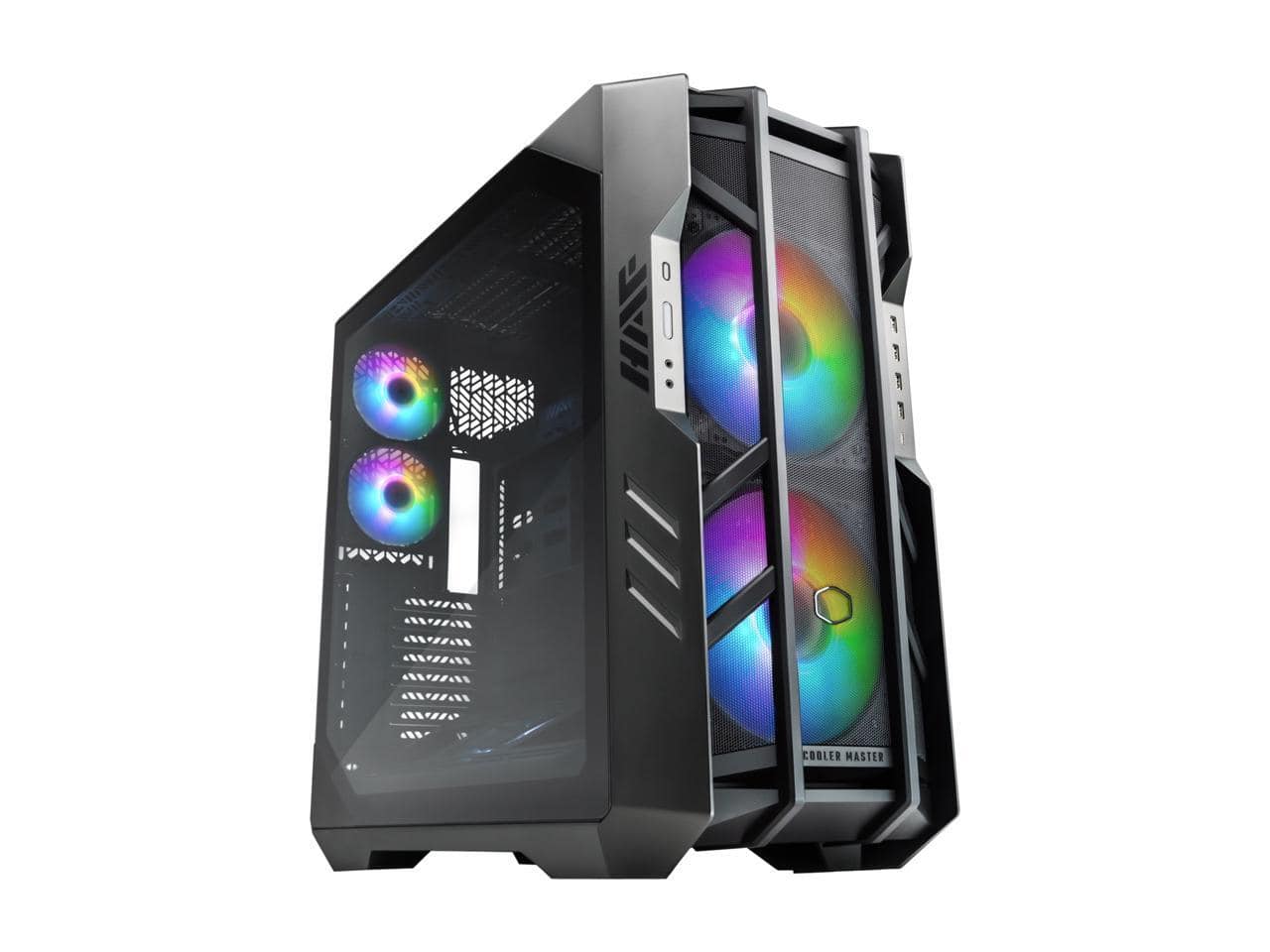 Cooler Master - HAF700 H700-IGNN-S00 Titanium Grey ATX Full Tower Case - Titanium Grey