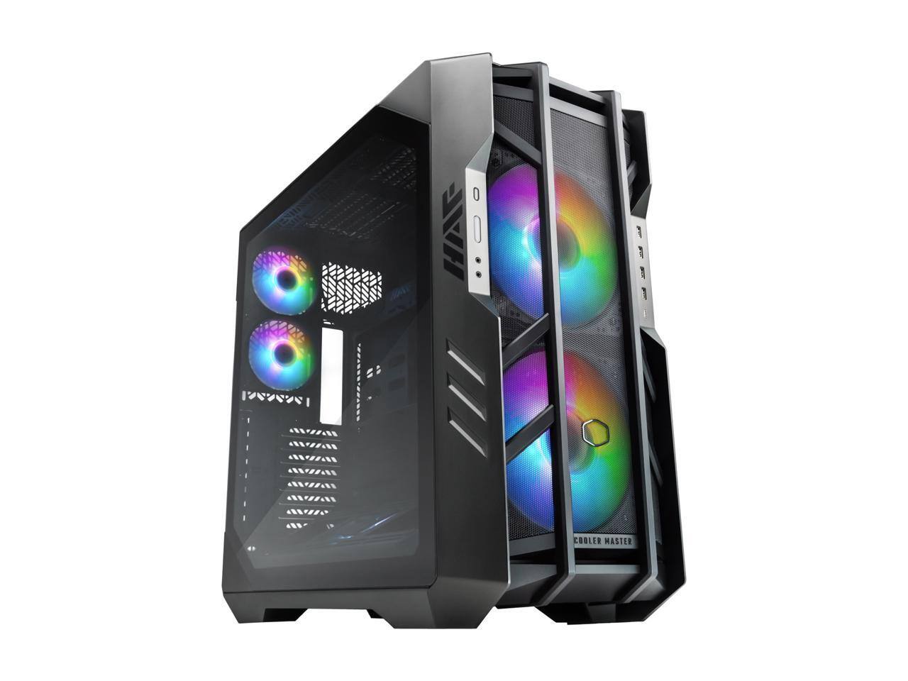 Cooler Master - HAF700 H700-IGNN-S00 Titanium Grey ATX Full Tower Case - Titanium Grey