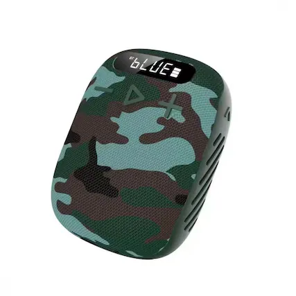 Front. BEARSOLIM - New Portable Bluetooth Speaker for Outdoor Sports Portable Clip On Speaker for Universal Cell Phone And Bluetooth Device.
