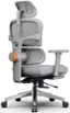 Alt View 11. Newtral - Ergonomic High Back Mesh Office Chair with Headrest - Gray.
