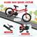 SECURE DUAL BRAKE SYSTEM
Fully-Enclosed Chain Guard
Hand Brake
Convenient for kids to grip
Coaster Brake
Pedal backwards to instantly stop