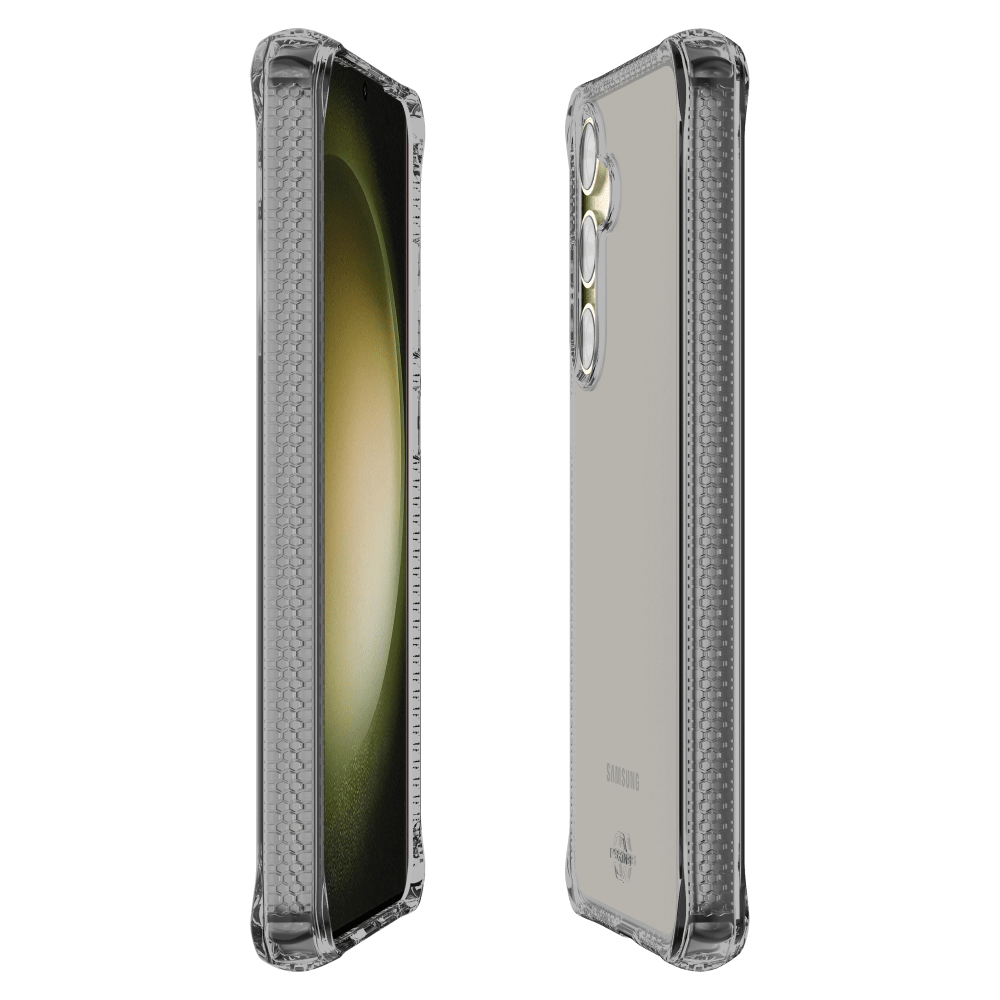Alt View 2. Itskins - Spectrum_R Clear MagSafe Case for Samsung Galaxy S25 - Black.