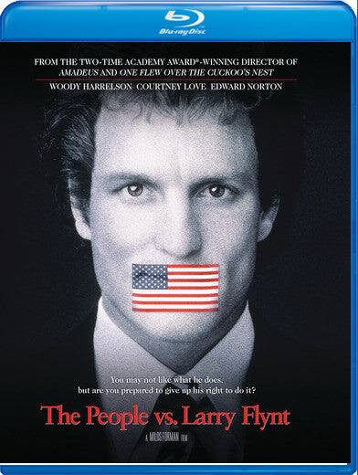 Front. The People vs. Larry Flynt  - BluRay.