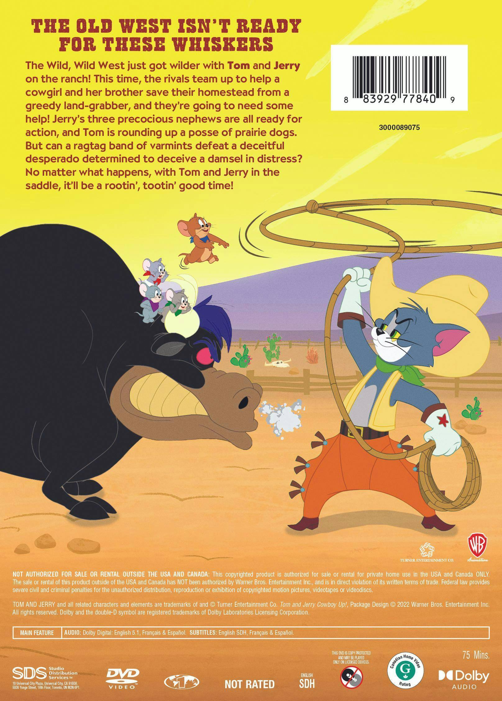 Angle. Tom and Jerry: Cowboy Up [DVD].