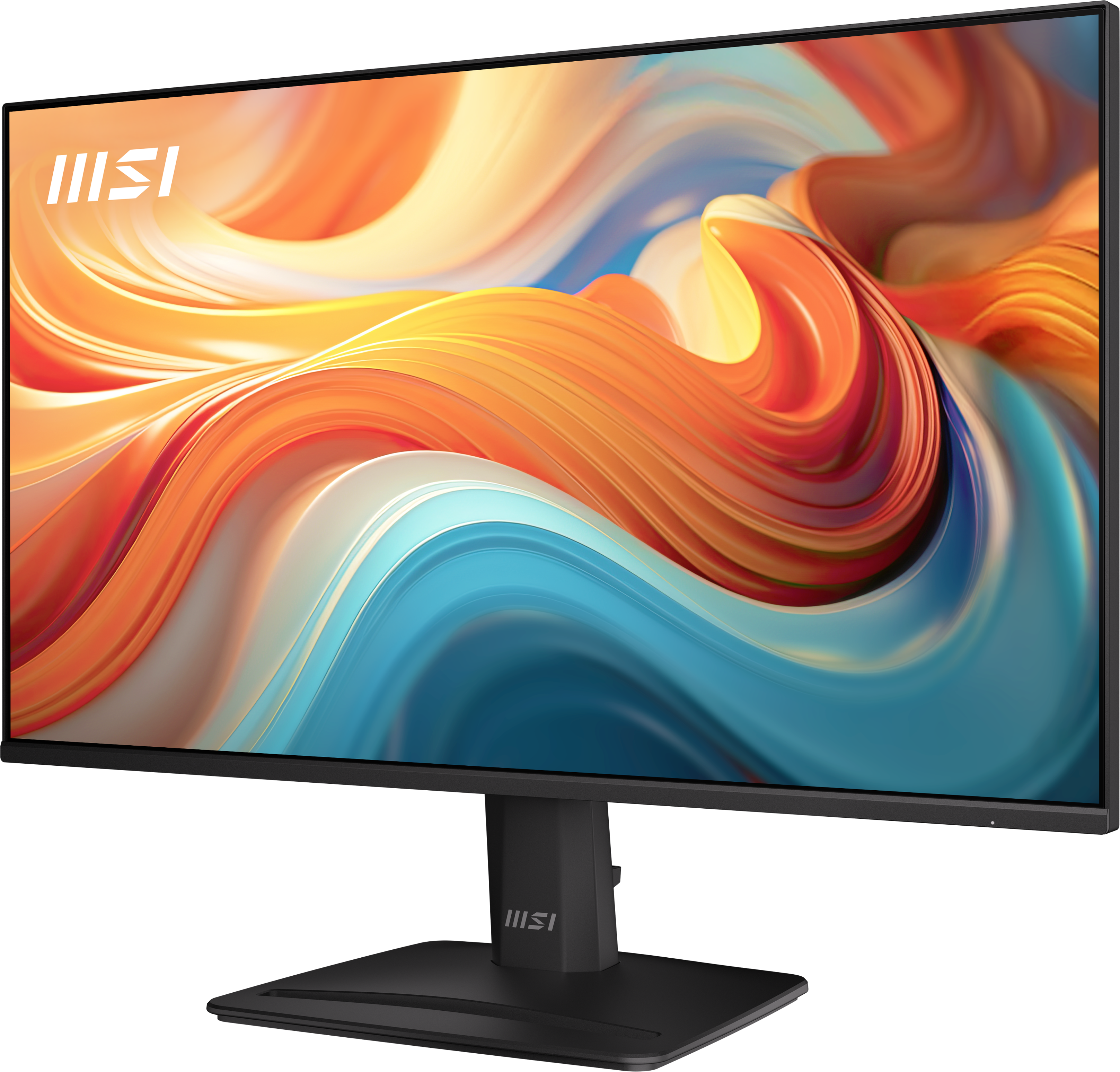 Alt View 1. MSI - PRO MP242 E14C 24" IPS LCD FHD 144Hz 1ms FreeSync Buesiness Monitor HDR ready with Built-in Speakers (USB-C ,HDMI) - Black.