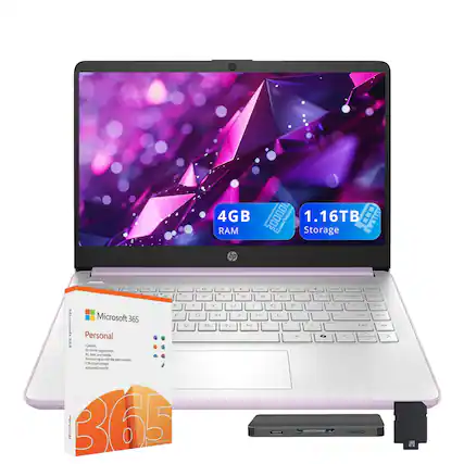 4GB RAM
1.16TB Storage
hp
Microsoft 365 Personal
1 person
12-month subscription
Premium support via internet
1 year of accidental damage protection
Advanced security