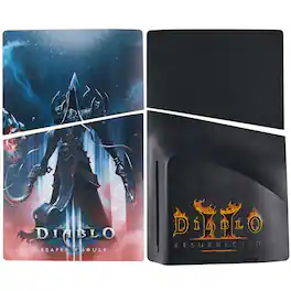 MobileSentrix - Diablo Reaper Of Souls - PlayStation 5 Slim Disc Edition Compatible Console Faceplate Covers - Black