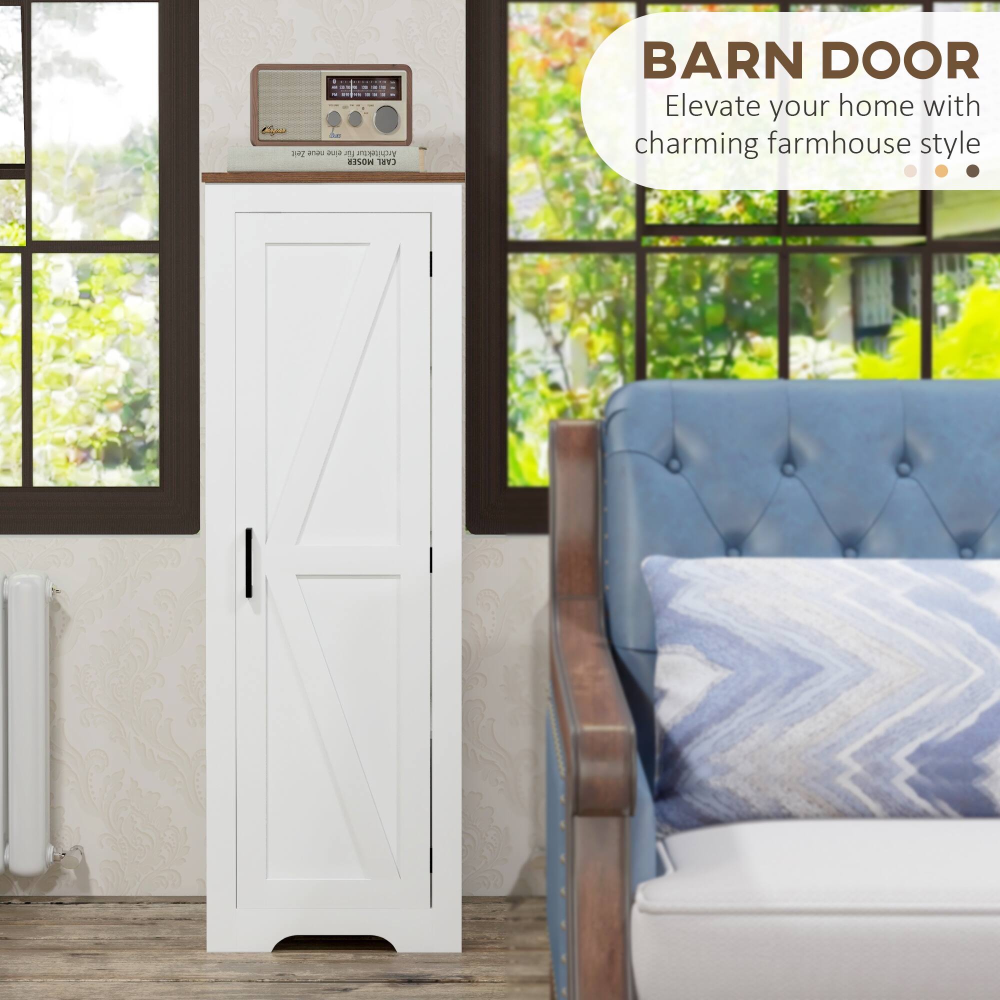1 Det i 2d d  RISOH CARE BARN DOOR Elevate your home with charming farmhouse style